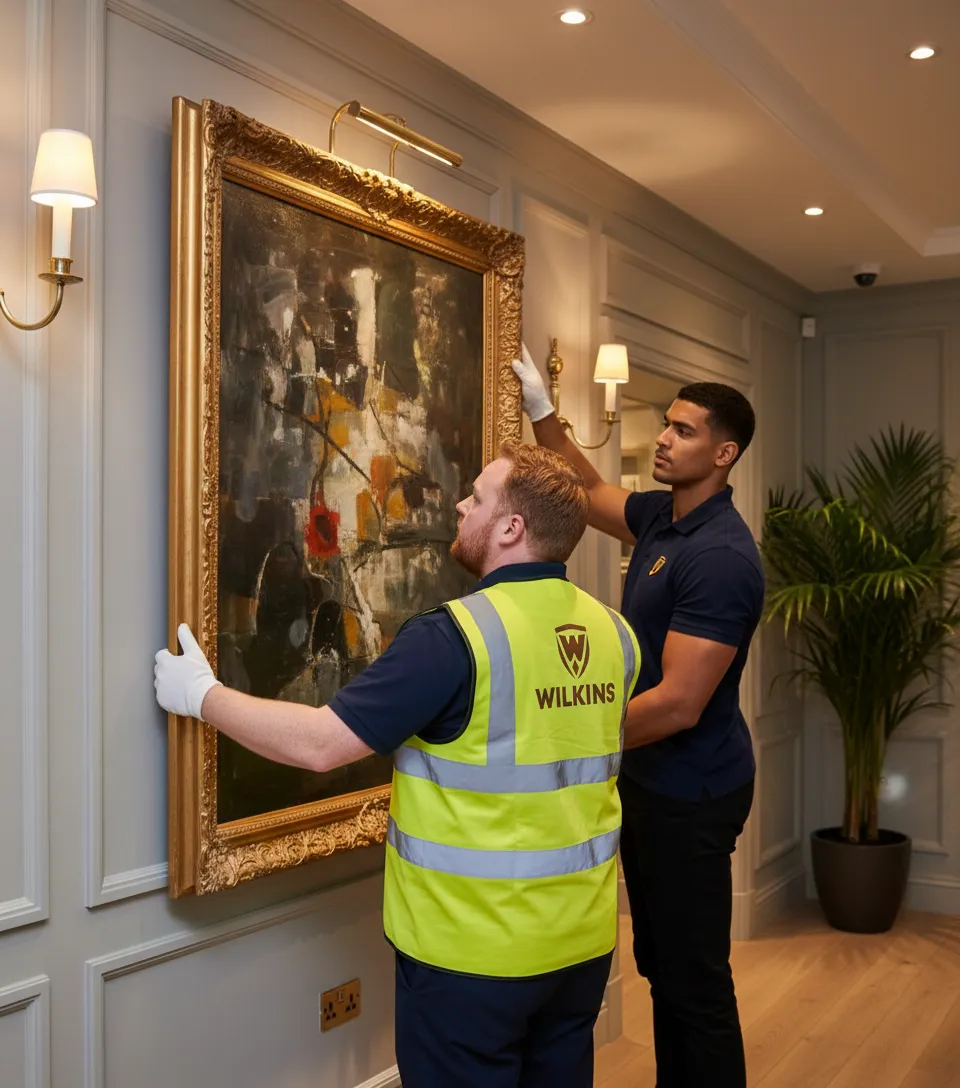 art storage and installation